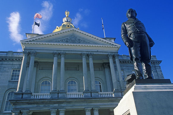 New Hampshire state house building